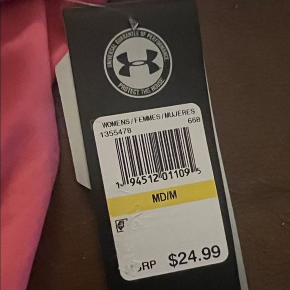 Under Armour Women's Vibrant Pink Athletic Running Shorts Size Medium Loose Fit - Picture 7 of 10